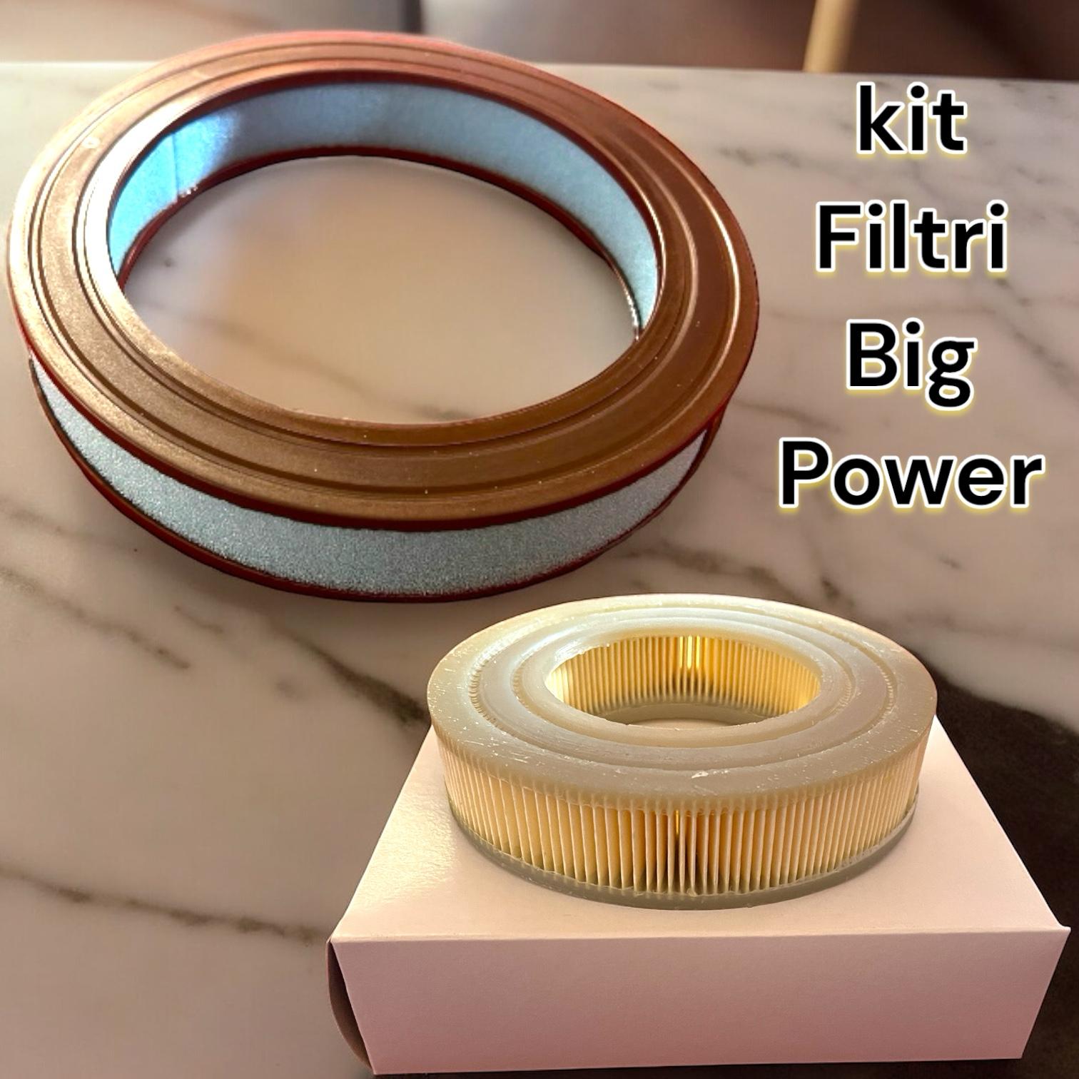 KIT FILTRI BIG POWER COMPATIBILI